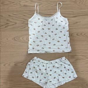 Brandy Melville, pajamas set bear design